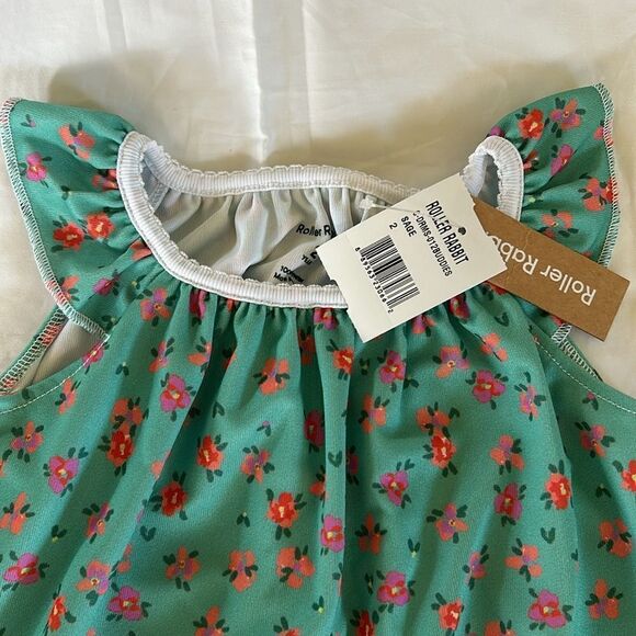 Roller Rabbit Girls Buddies Marina nightgown, size 2, roses, NWT - Picture 3 of 6